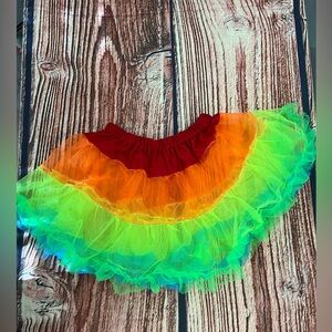 Colorful Layered Tutu Skirt
